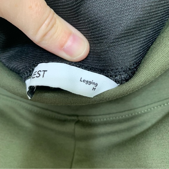 Nine West Forest Green Pull On Legging Pants Size M - Picture 3 of 6